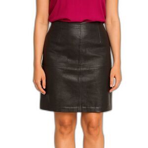 NWT Newport News Women’s Leather Pencil Skirt | Size 14
